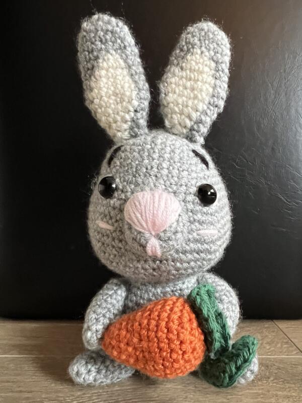 Soft and cuddly rabbit toy for kids